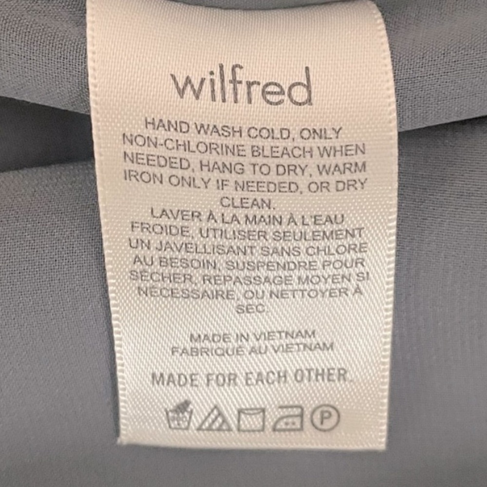BLUE Wilfred Linen Fable Summer Dress size S - Picture 11 of 11